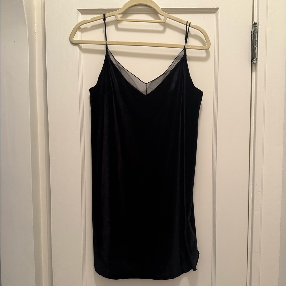 Intimately Free | Black Slip Mini Dress
